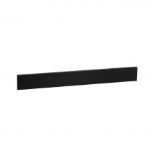 Ronbow 370173-Q02 - 73'' x 3'' TechStone™  Backsplash in Broad Black