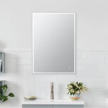 Ronbow 601630-BN - 30'' Brilliance Metal Framed LED Mirror in Brushed Nickel