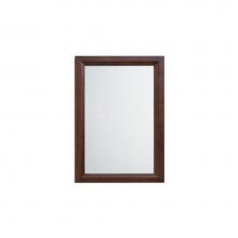 Ronbow 603124-F21 - 24'' Reuben Transitional Solid Wood Framed Bathroom Mirror in Ocean Gray
