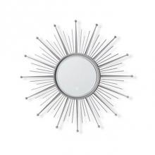 Ronbow 603536-PB - 36'' Sunburst Metal Frame LED Mirror in Polished Brass
