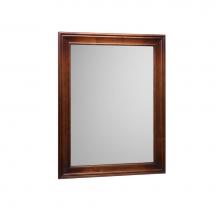 Ronbow 606127-F11 - 27'' William Traditional Solid Wood Framed Bathroom Mirror in Colonial Cherry