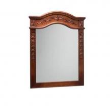 Ronbow 607224-F11 - 24'' Bordeaux Traditional Solid Wood Framed Bathroom Mirror in Colonial Cherry