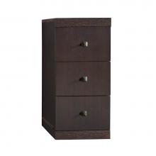 Ronbow 633112-E82 - 12'' Drawer Bridge with Three Drawers in Oak Toscana