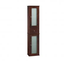 Ronbow 687156-F07 - 55'' Tall Cole Bathroom Wall Cabinet in Vintage Walnut