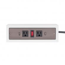 Ronbow 711040-W01 - Ronbow Electric Outlet box in White
