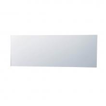 Ronbow E025131-PN - 47'' Free Rectangular Mirror with Aluminum Frame in Polished Nickel