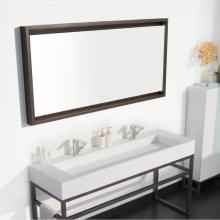 Ronbow E055116-E82 - 63'' Marco Mirror with LED Mirror in Oak Toscana