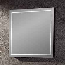 Ronbow E085110-E58 - 20'' Waterspace Square Mirror with LED in Drift Gray