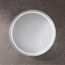 Ronbow E085112-E58 - 20'' Waterspace Round Mirror with LED in Drift Gray