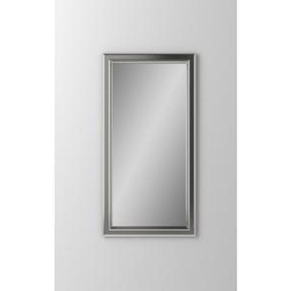 Bryn Mawr 15-1/4'' x 30'' x 4'' Framed Cabinet, Satin Nickel, Non-Ha