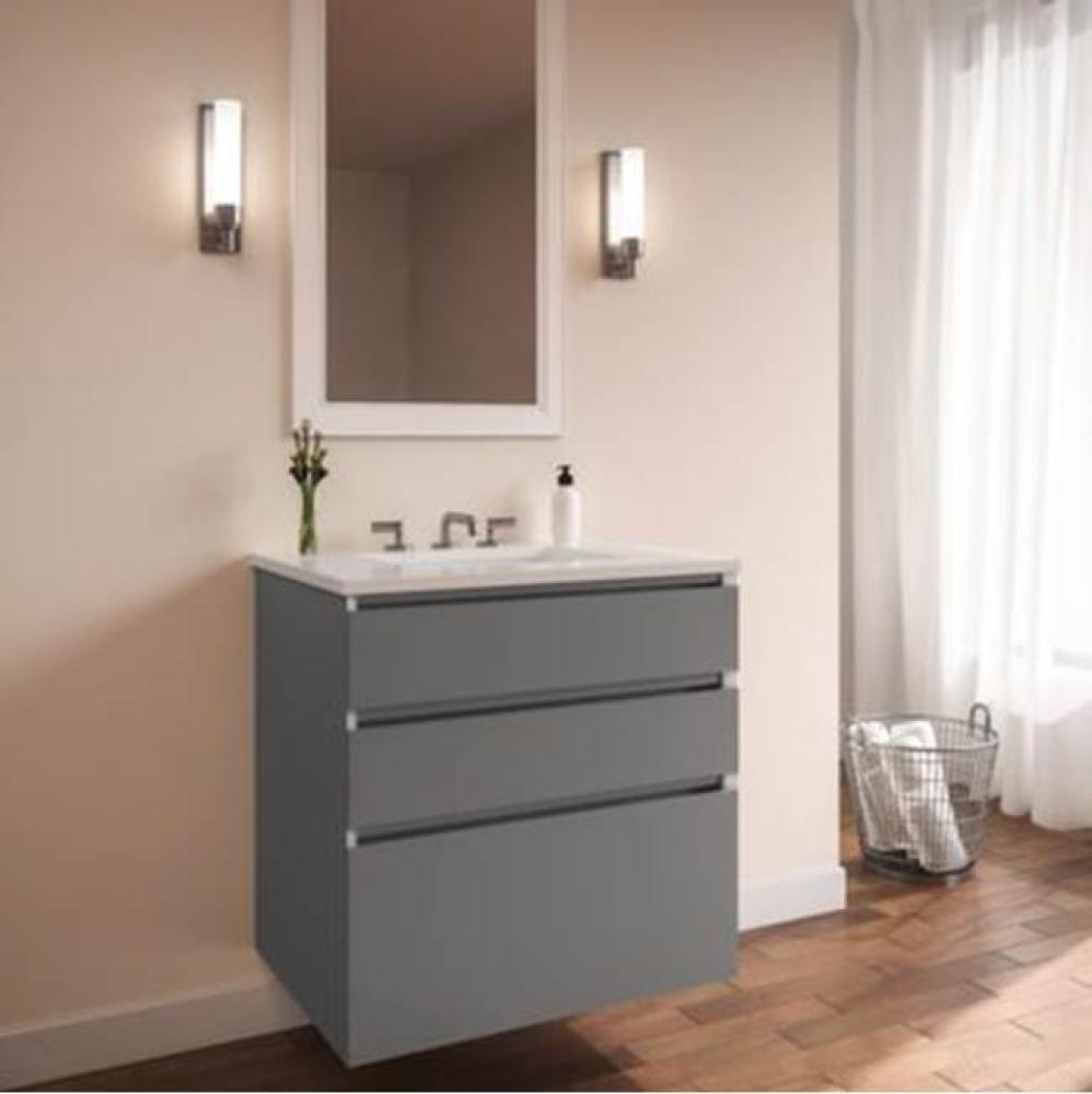 Curated Cartesian Vanity, 24'' x 7-1/2'' x 21'', 24'' x 15