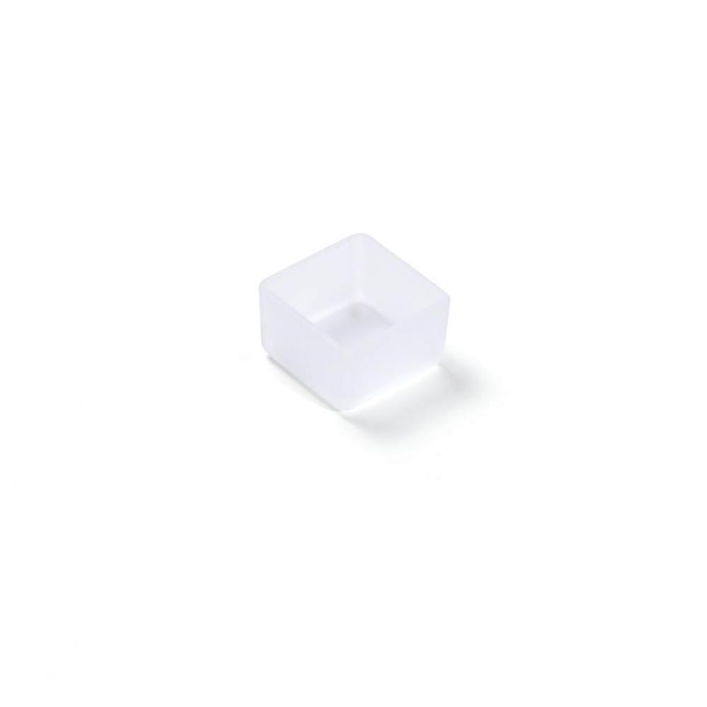 Glass Bin, Small, 3-1/4'' x 3-1/4''