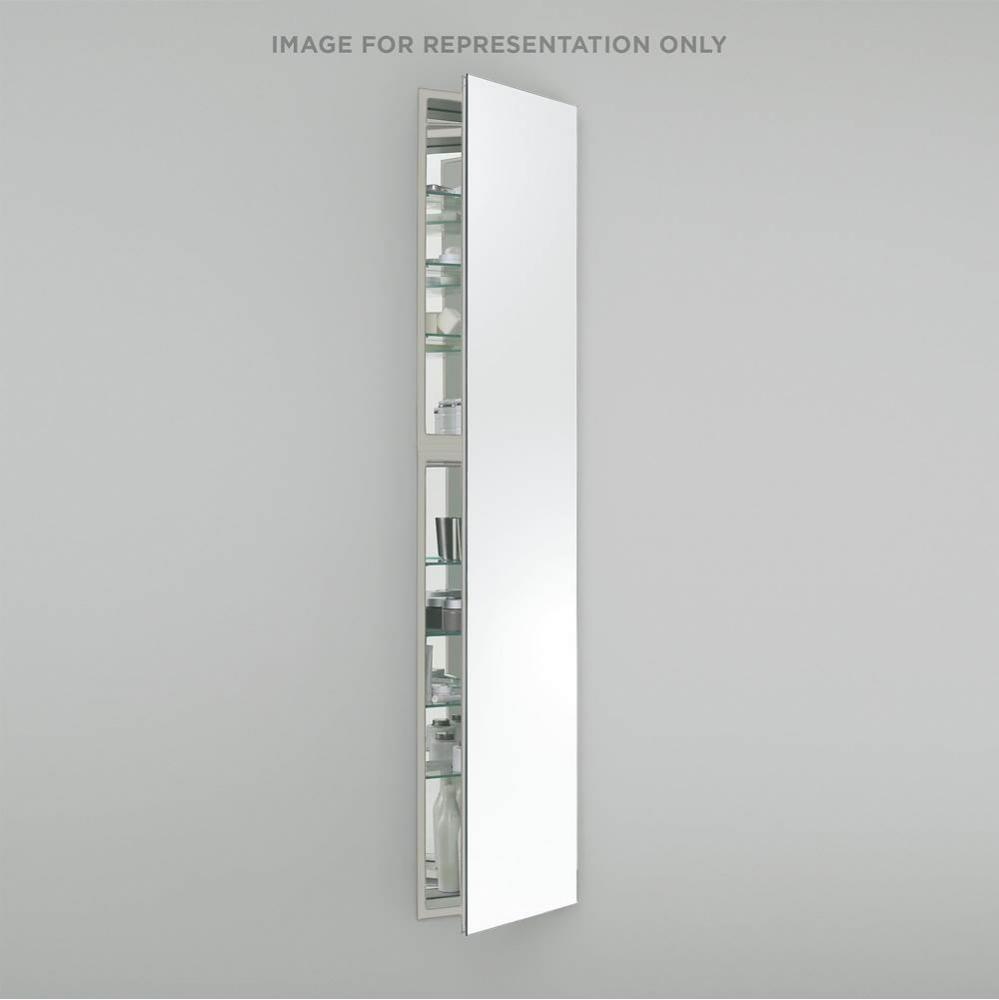 M Series Cabinet, 20'' x 70'' x 6'', Full Length, Bevel Edge, Right