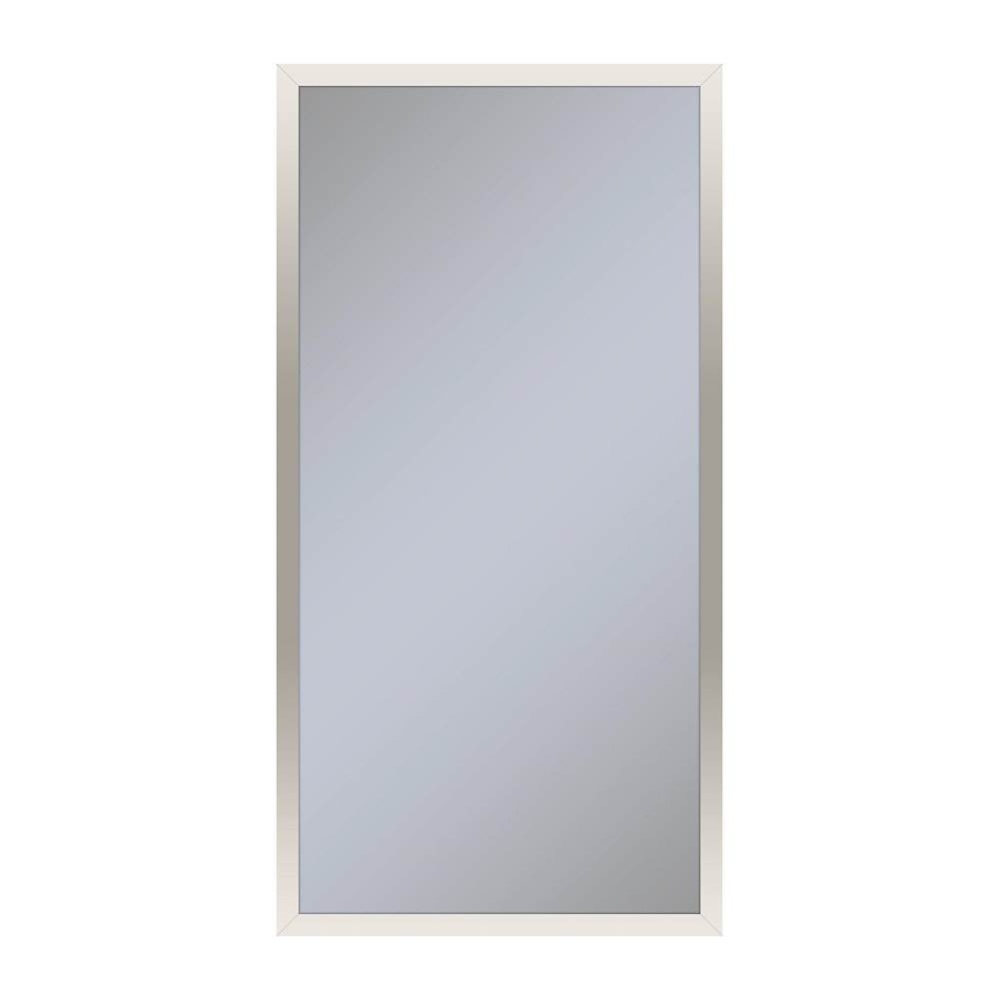 Profiles Framed Cabinet, 16'' x 30'' x 4'', Polished Nickel, Non-Ele