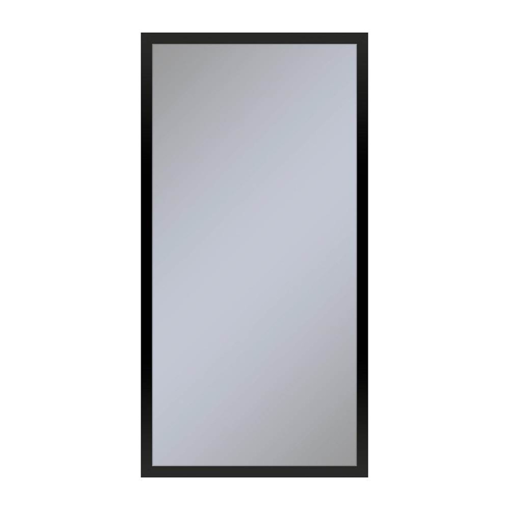 Profiles Framed Cabinet, 16'' x 30'' x 4'', Matte Black, Non-Electri