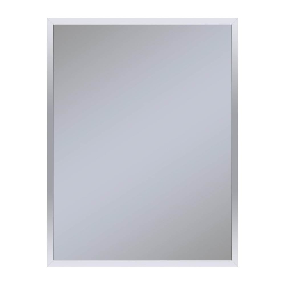 Profiles Framed Cabinet, 24'' x 30'' x 4'', Chrome, Non-Electric, Re