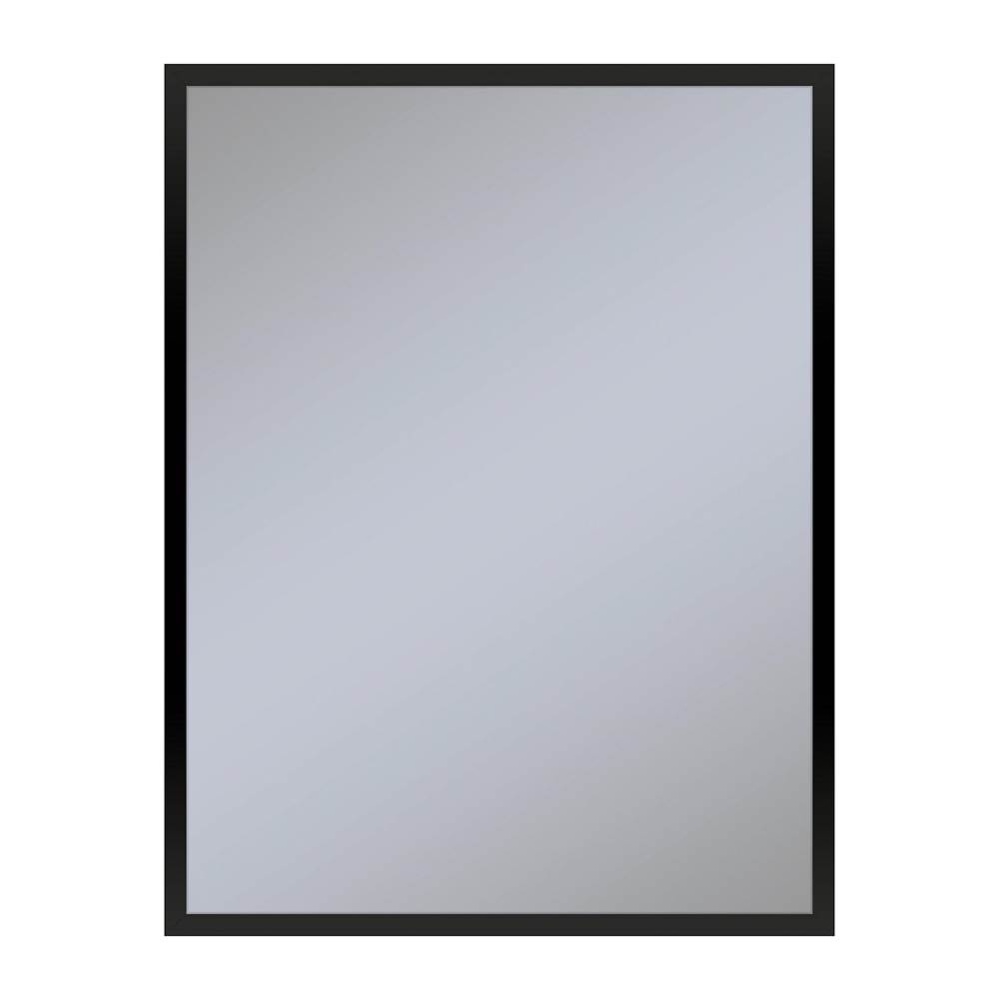 Profiles Framed Cabinet, 24'' x 30'' x 6'', Matte Black, Non-Electri