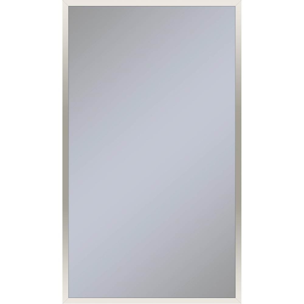 Profiles Framed Cabinet, 24'' x 40'' x 6'', Polished Nickel, Non-Ele
