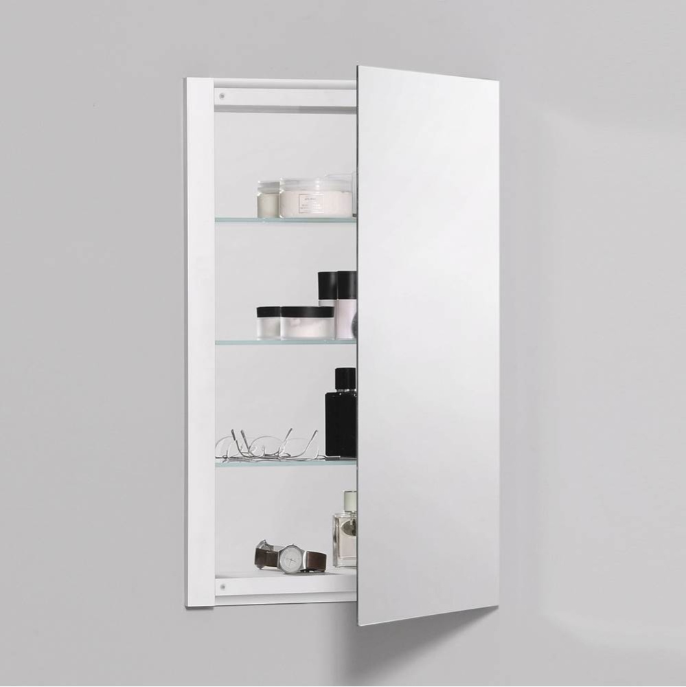 R3 Series Cabinet, 16'' x 26'' x 4'', Single Door, Polished Edge