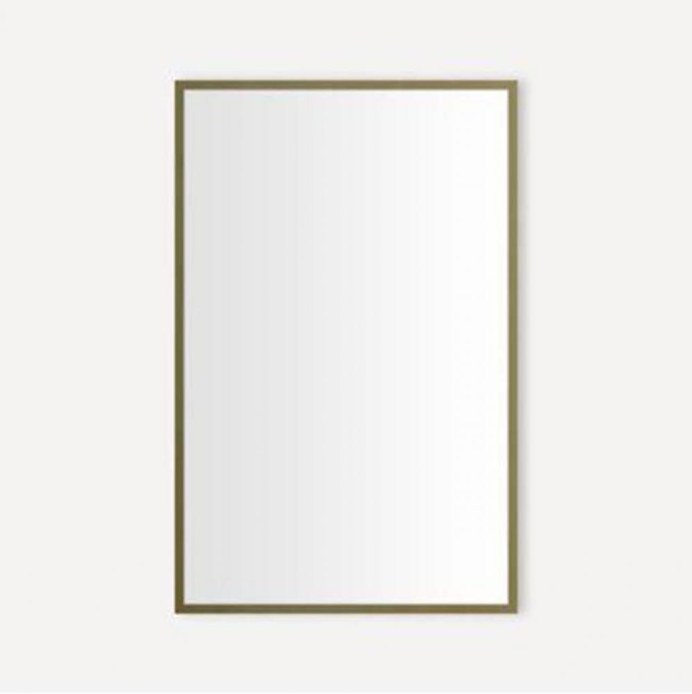 MIRROR, THIN FRAME METAL 2030, AGD BRASS