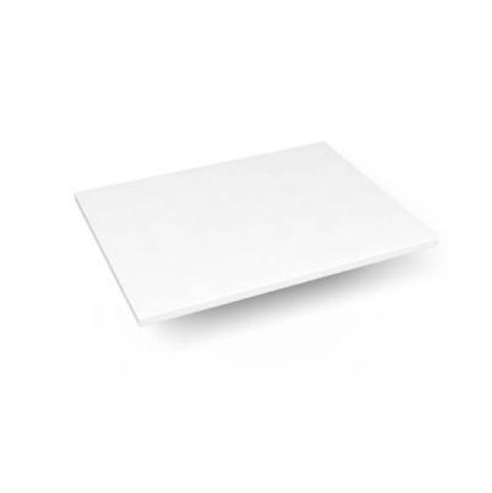 Engineered Stone Vanity Top, 25'' x 19'' x 3/4'', Dry Top, Quartz Wh