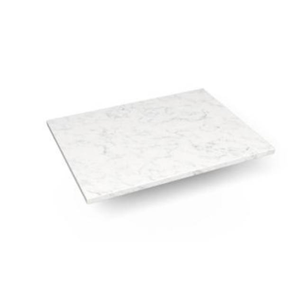 Engineered Stone Vanity Top, 25'' x 19'' x 3/4'', Dry Top, Lyra