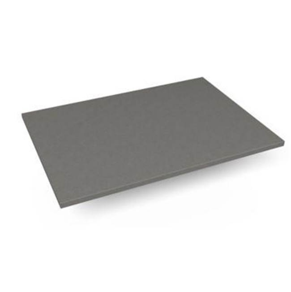 Engineered Stone Vanity Top, 31'' x 22'' x 3/4'', Dry Top, Stone Gra