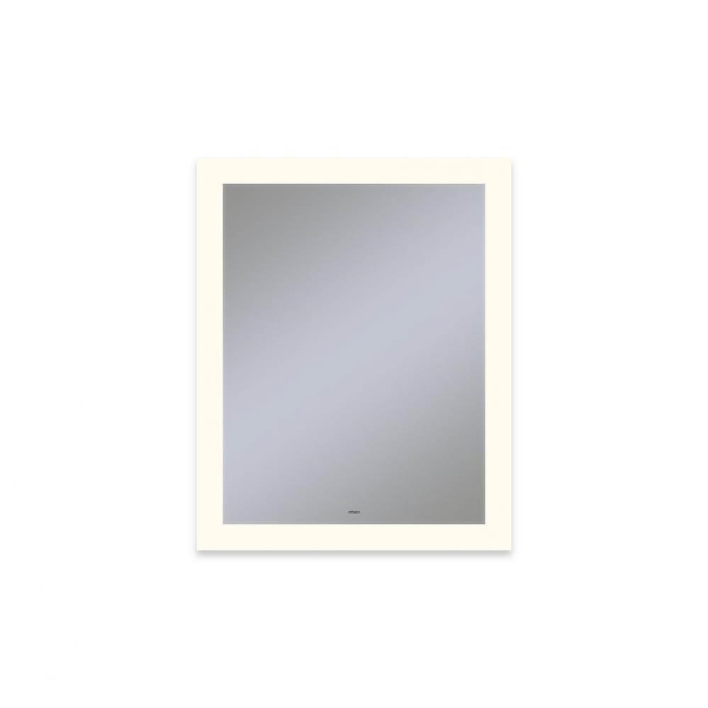 Vitality Lighted Mirror, 24'' x 30'' x 1-3/4'', Rectangle, Perimeter