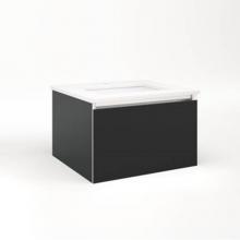Robern VM24H2D21P28S - Cartesian, 24X15X21,Mat Blk,Plumb, Snl