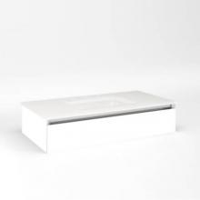 Robern VM36H1D18F26N - Cartesian Vanity, 36'' x 7-1/2'' x 18'', Matte White, Full Drawer, N