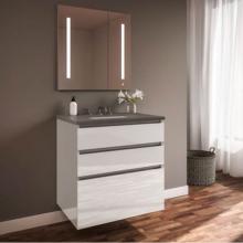 Robern 30219100NB00003 - Curated Cartesian Vanity, 30'' x 7-1/2'' x 21'', 24'' x 15