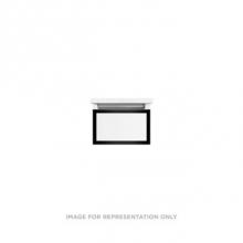 Robern VP12H1D21F11S83 - Profiles Framed Vanity, 12'' x 7-1/2'' x 21'', Tinted Gray Mirror, M