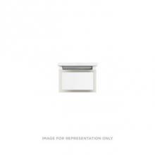 Robern VP12H1D21F19S77 - Profiles Framed Vanity, 12'' x 7-1/2'' x 21'', Satin White, Polished