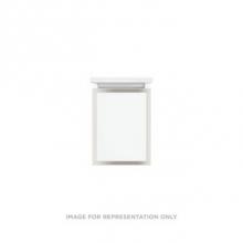 Robern VP12H2D18F12N77 - Profiles Framed Vanity, 12'' x 15'' x 18'', Satin Bronze, Polished N