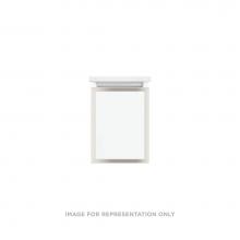 Robern VP12H2D21F12N77 - Profiles Framed Vanity, 12'' x 15'' x 21'', Satin Bronze, Polished N