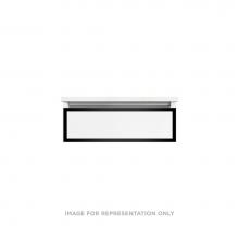 Robern VP24H1D21T11N83 - Profiles Framed Vanity, 24'' x 7-1/2'' x 21'', Tinted Gray Mirror, M