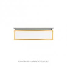 Robern VP30H1D18R21S82 - PROFILES, 30X7.5X18, FIX, SEL, WHT, M GLD