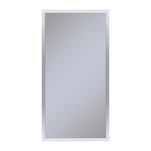 Robern PC1630D4TRE76 - Profiles Framed Cabinet, 16'' x 30'' x 4'', Chrome, Electrical Outle