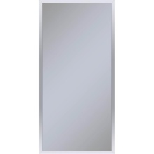 Robern PC2040D6TLE76 - Profiles Framed Cabinet, 20'' x 40'' x 6'', Chrome, Electrical Outle