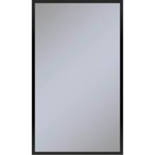 Robern PC2440D4TNN83 - Profiles Framed Cabinet, 24'' x 40'' x 4'', Matte Black, Non-Electri