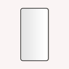 Robern CC2444D4RC83TU - CAB, ROUND CORNR MTL 2444D4, MA BLK, ELE