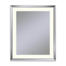 Robern YM2733RPCMD376 - Sculpt Lighted Mirror, 27'' x 33'' x 2-5/16'', Chamfer Museum Frame,