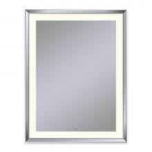 Robern YM3343RPCMD376 - Sculpt Lighted Mirror, 33'' x 43'' x 2-5/16'', Chamfer Museum Frame,