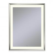 Robern YM3343RPCMD377 - Sculpt Lighted Mirror, 33'' x 43'' x 2-5/16'', Chamfer Museum Frame,