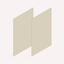 Robern VM2SKH4D21-16 - CART SIDE KIT PAIR, H30,D21,MA SAND