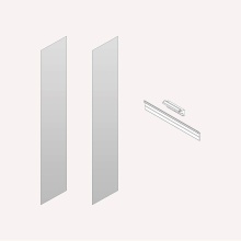 Robern P2SM-GKIT30D6P - P2/M2, GANG AND SURF KIT, 30'', D6, PLN