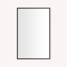 Robern CC2030D4TF68SC - CAB, THIN FRAME METAL 2030D4, IRON BLACK