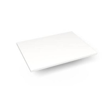 Robern TE25G93 - Engineered Stone Vanity Top, 25'' x 19'' x 3/4'', Dry Top, White Zeu