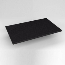 Robern TE31G90 - Engineered Stone Vanity Top, 31'' x 19'' x 3/4'', Dry Top, Lava Blac