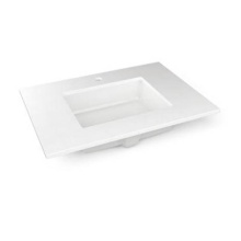 Robern TF31UCO92-1 - Engineered Stone Vanity Top, 31'' x 22'' x 3/4'', Center Undercounte